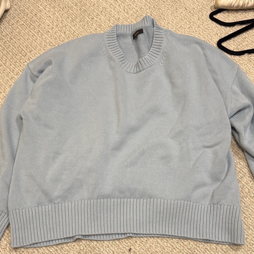 Quince Light Blue Women's Sweater